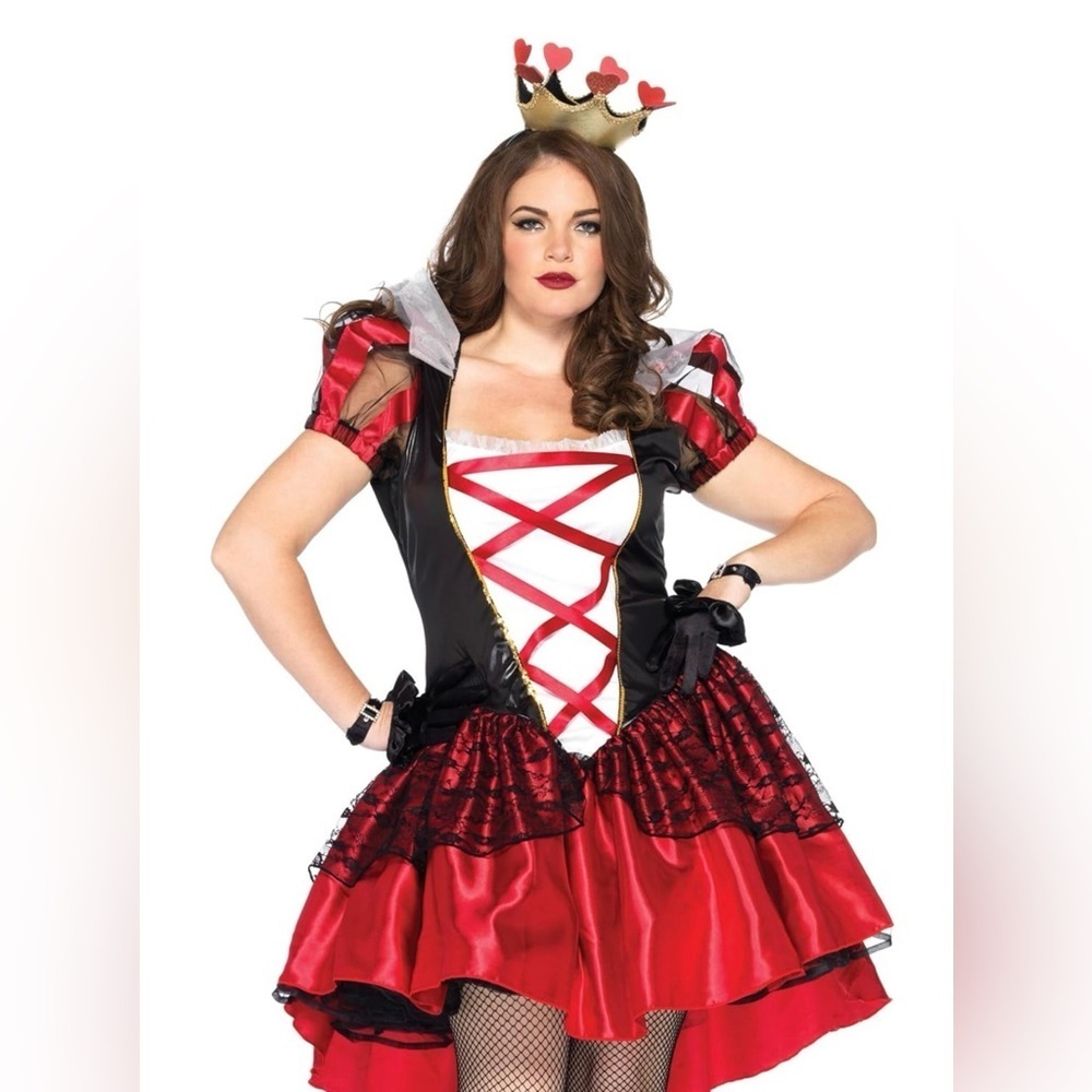 Leg Avenue Red and Gold Queen Costume